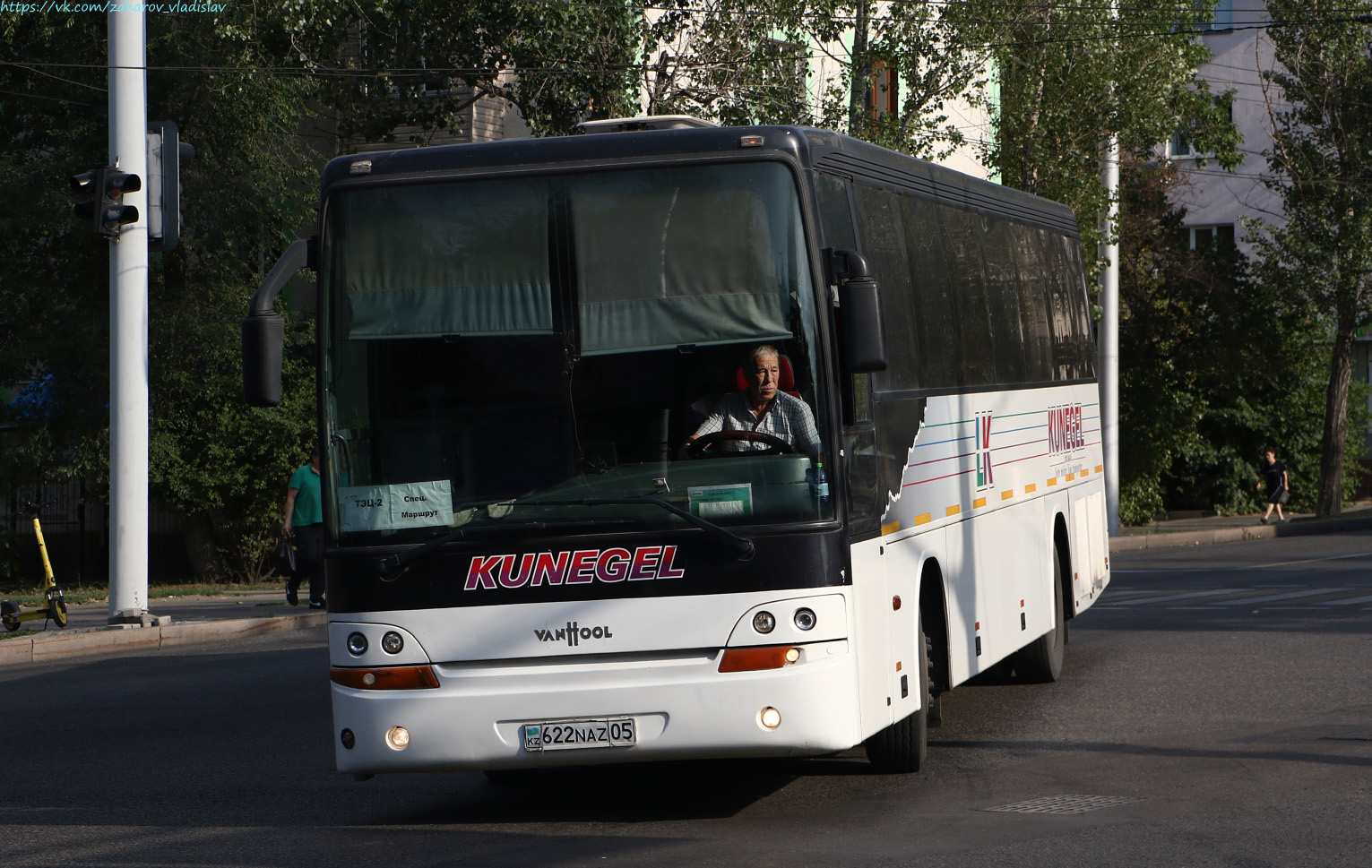 Almaty, Van Hool T915TL Nr. 622 NAZ 05