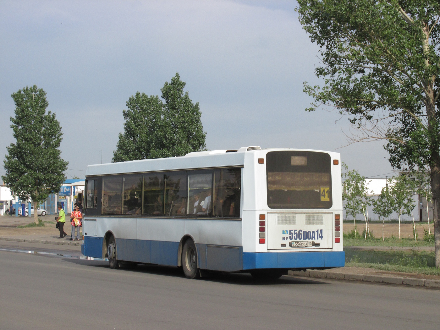Павлодарская область, Berkhof Europa 2000NL № 556 DOA 14