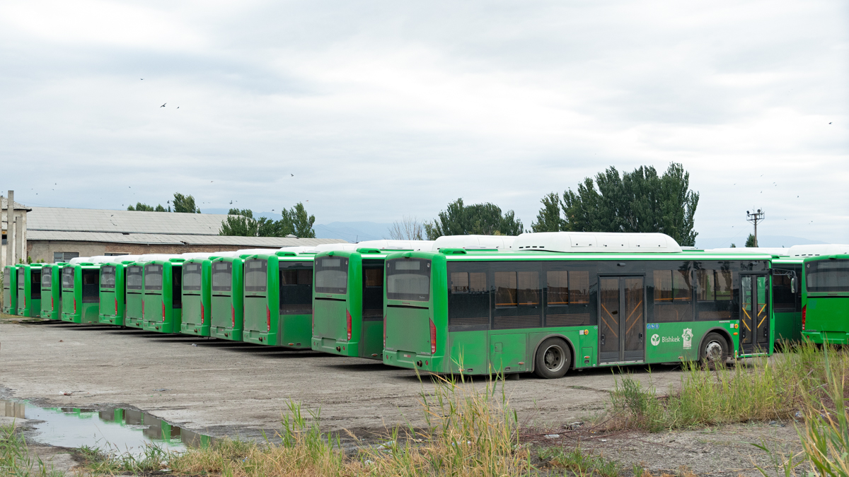 Кыргызстан — Новые автобусы