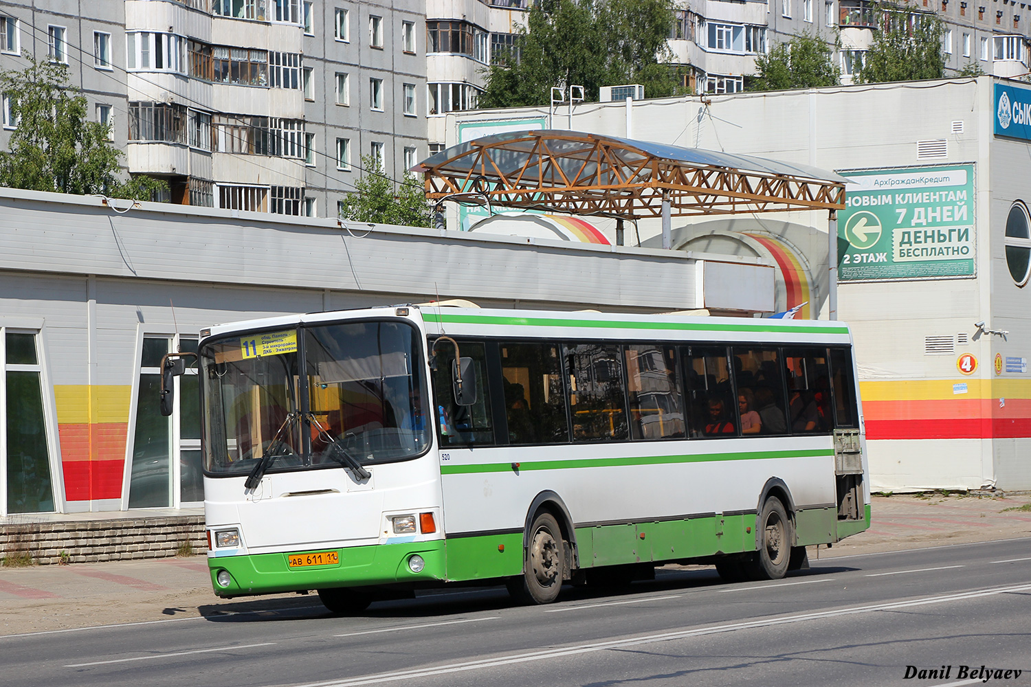 Коми, ЛиАЗ-5256.54 № АВ 611 11