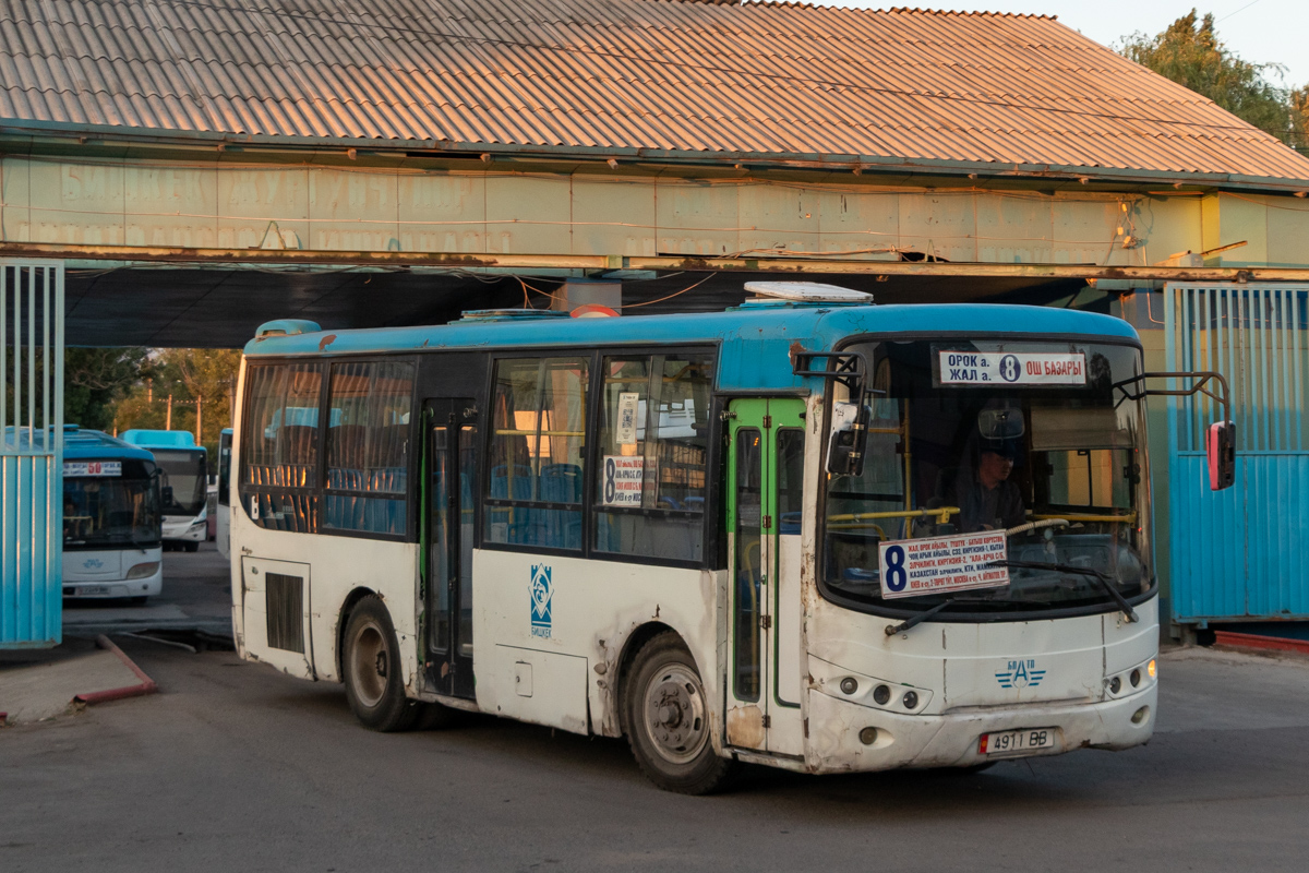 Кыргызстан, Yaxing JS6811GH № 4911 BB