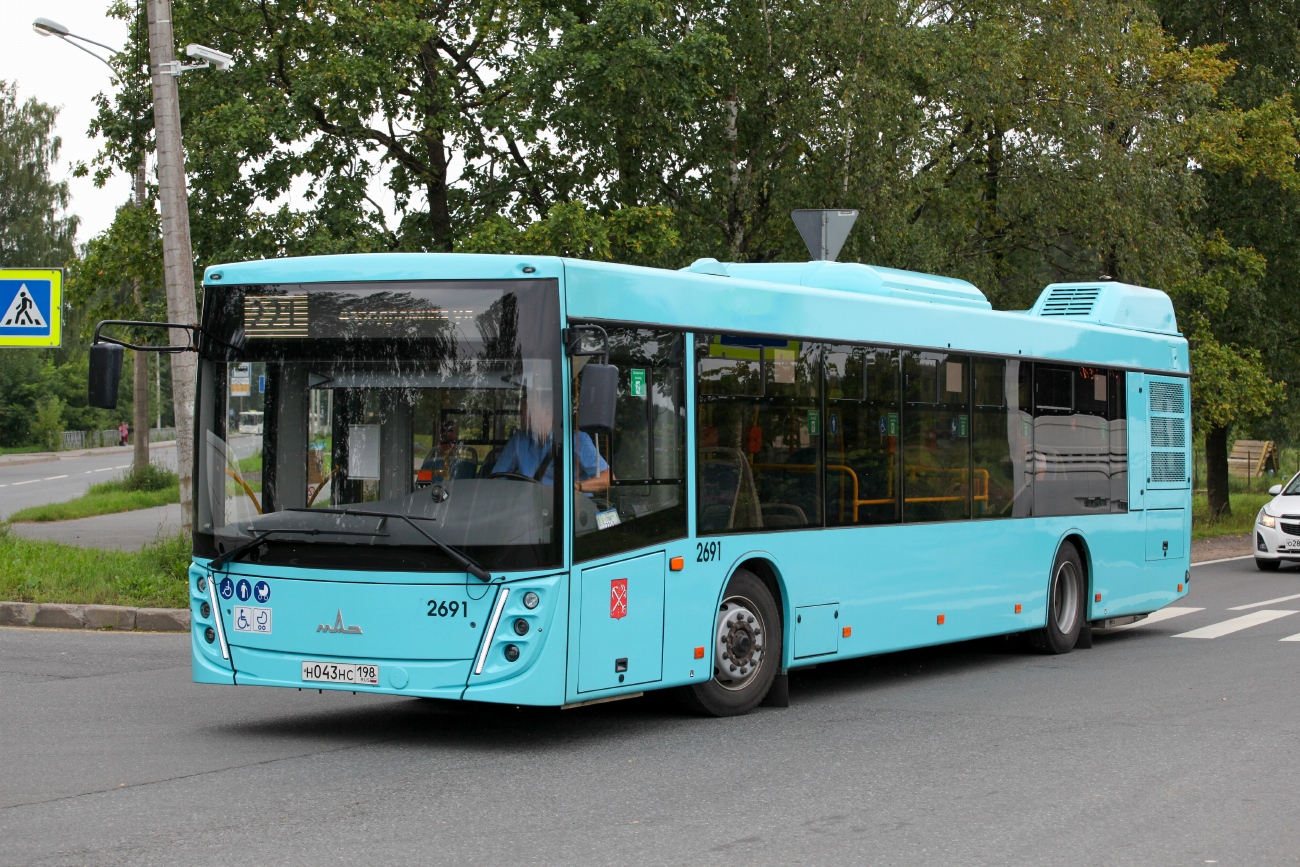Sankt Petersburg, MAZ-203.047 Nr. 2691