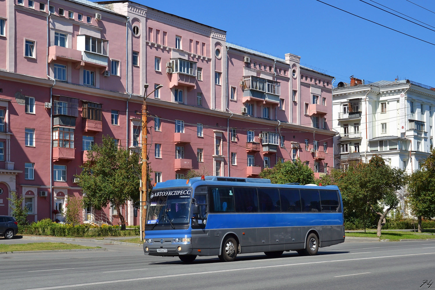 Челябинская область, Hyundai AeroExpress HSX № У 992 АВ 774