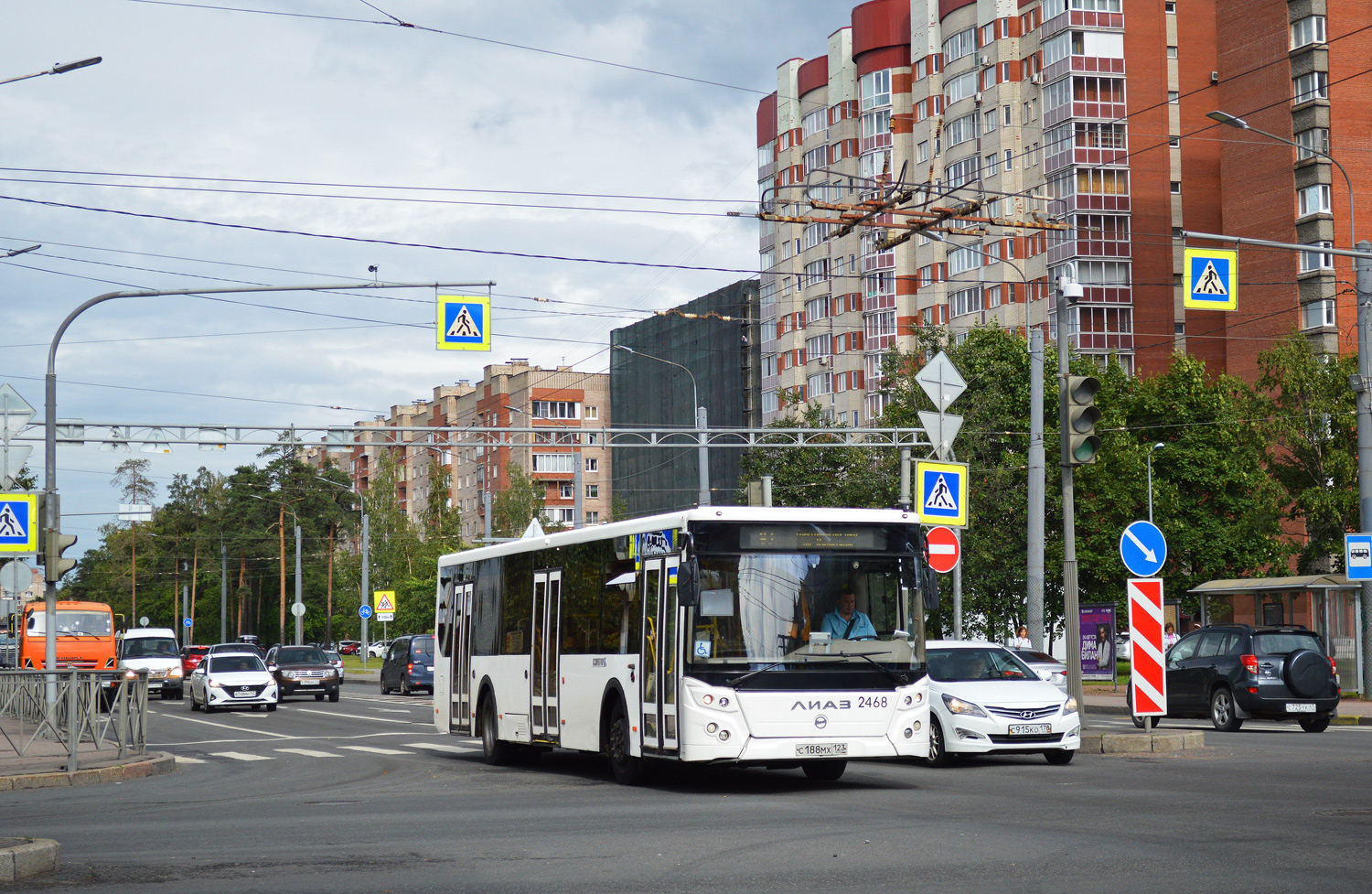 Санкт-Петербург, ЛиАЗ-5292.30 № 2468