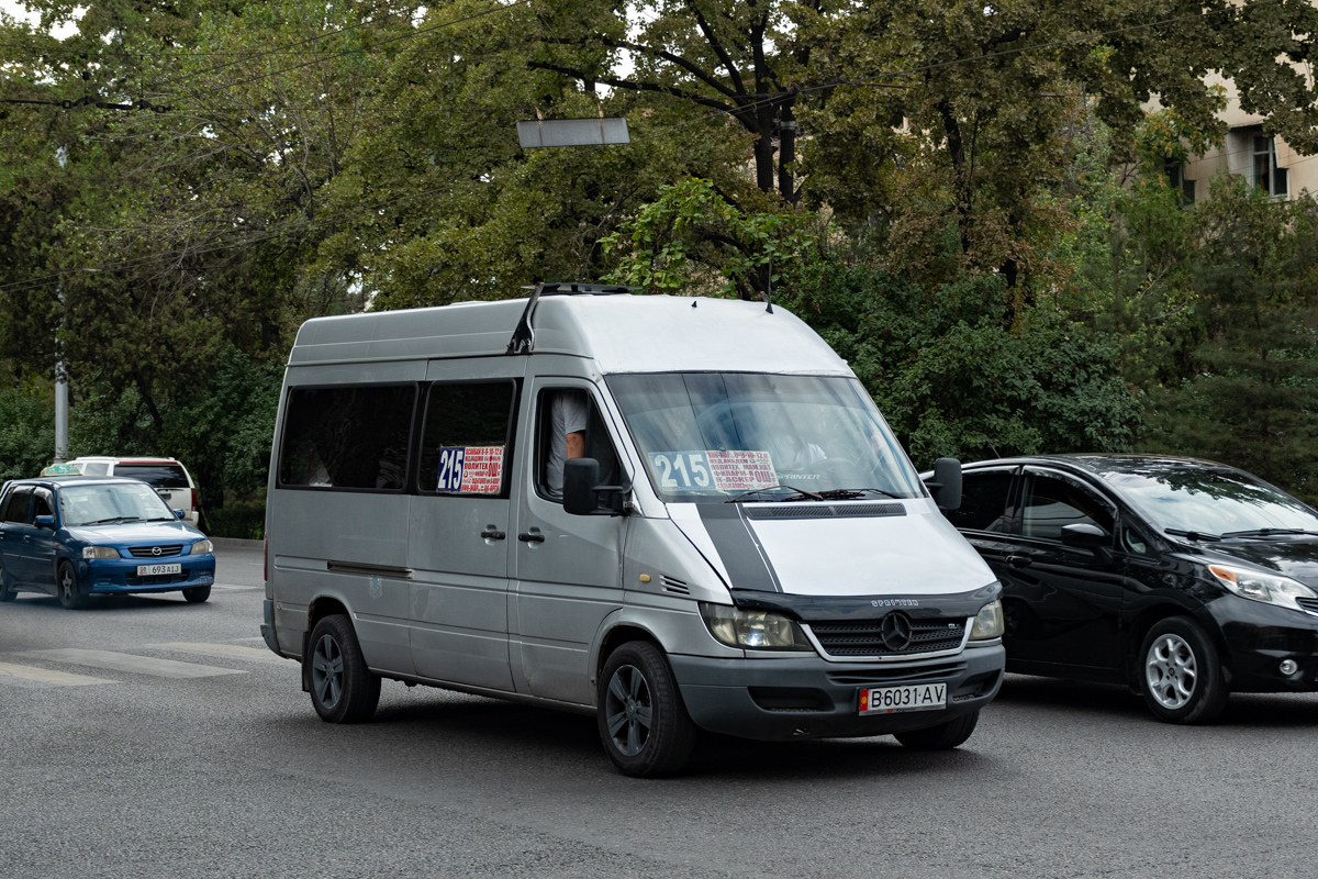 Кыргызстан, Mercedes-Benz Sprinter W903 313CDI № B 6031 AV