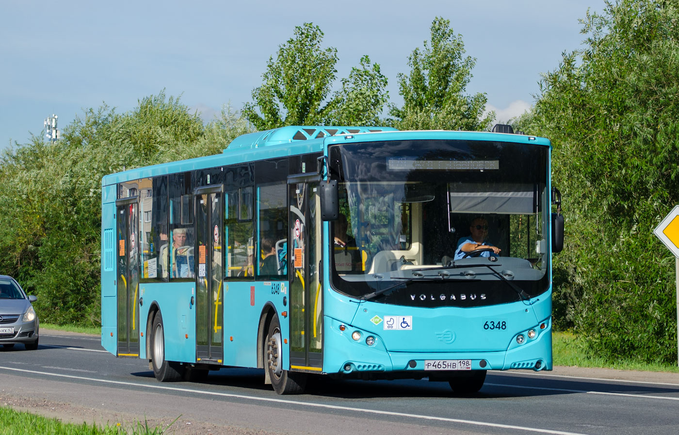 Szentpétervár, Volgabus-5270.G2 (LNG) sz.: 6348