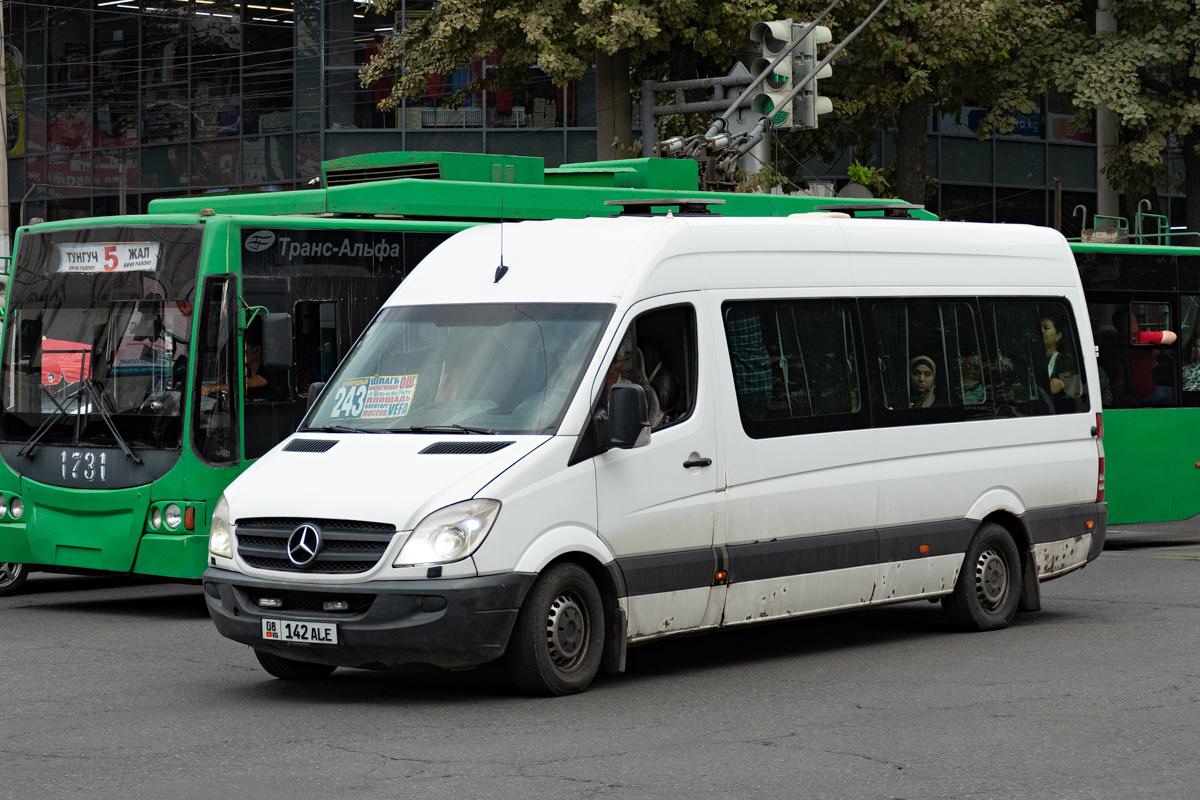 Кыргызстан, Бус-Мастер 3515N/R (MB Sprinter) № 08 142 ALE