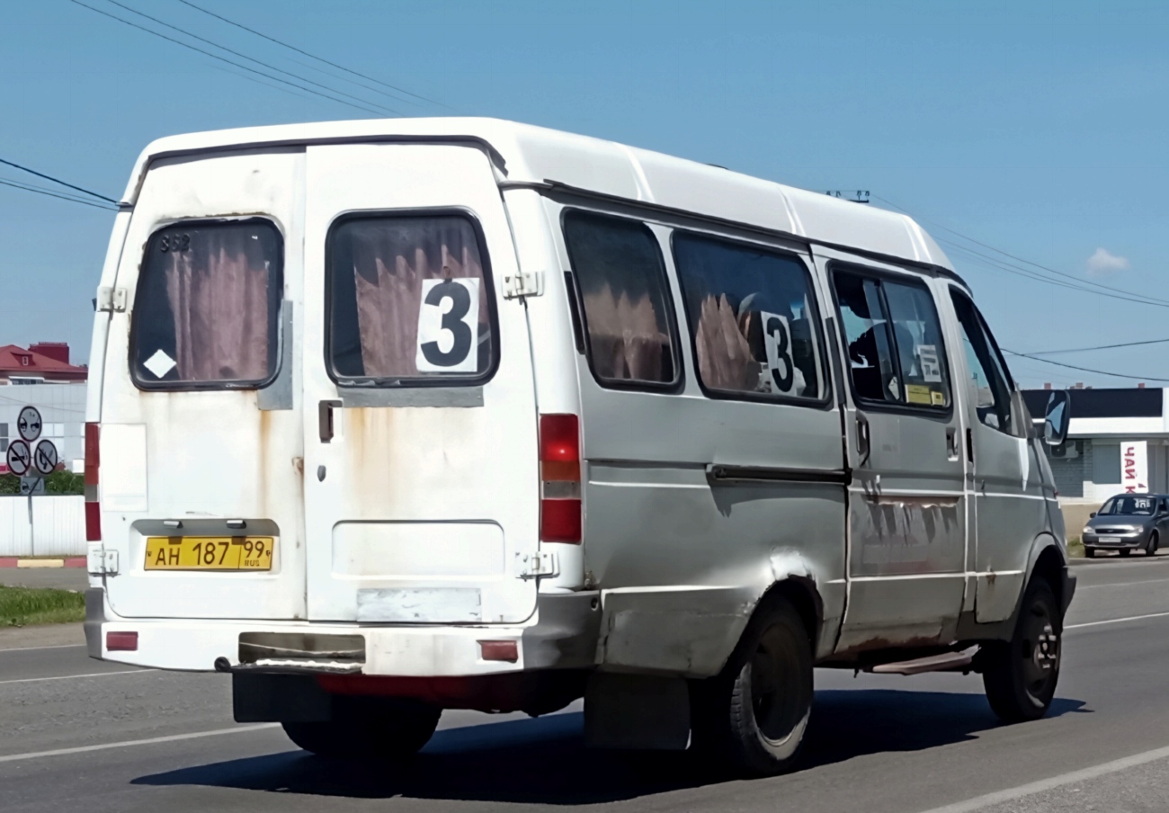 Краснодарский край, ГАЗ-322132 (XTH, X96) № АН 187 99