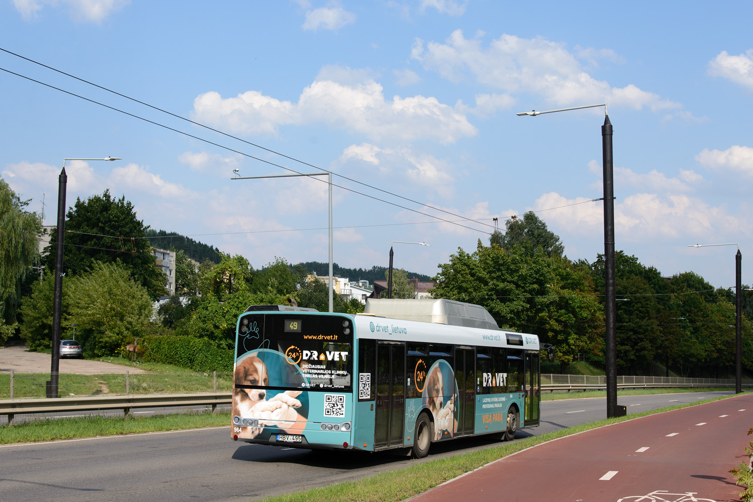 Литва, Solaris Urbino III 12 CNG № 964 Литва, Solaris Urbino III 12 CNG № 964