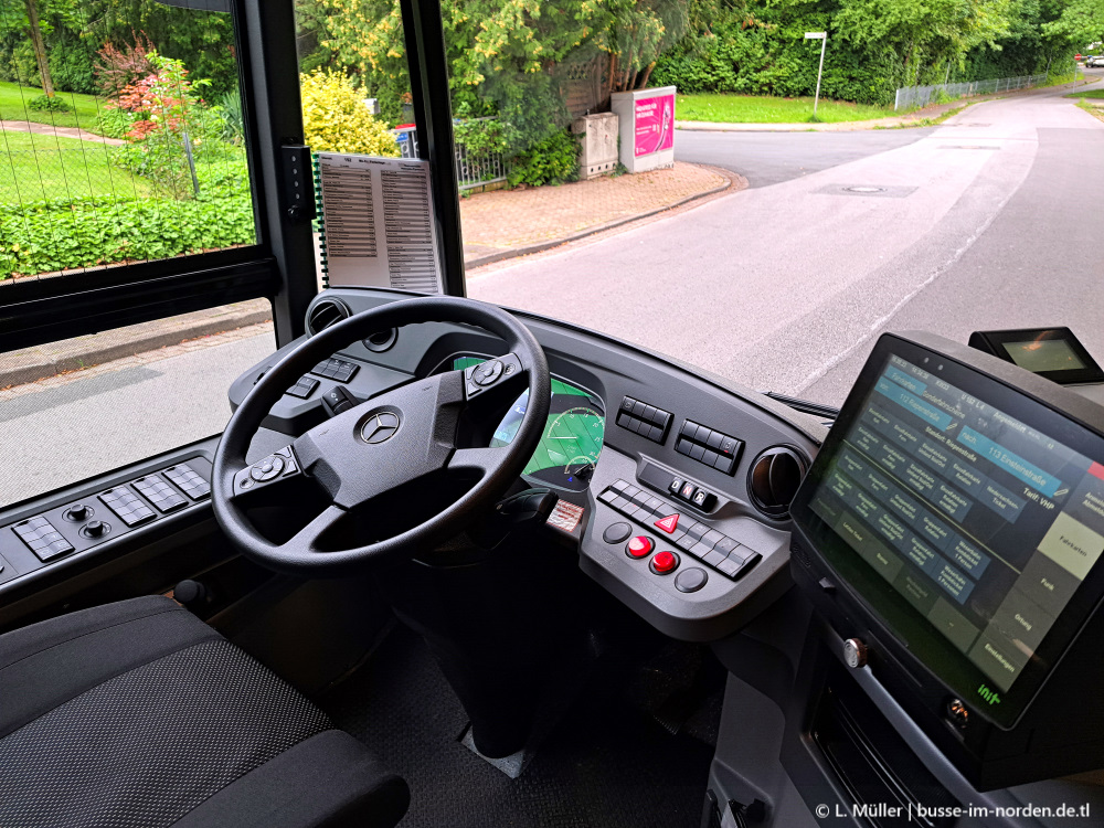 Нижняя Саксония, Mercedes-Benz Citaro C2 hybrid № 93