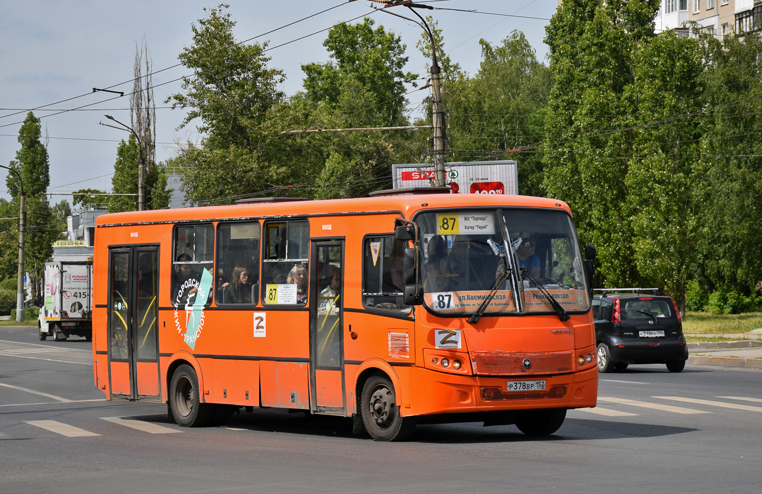 Nizhegorodskaya region, PAZ-320414-05 "Vektor" # Р 378 ВР 152