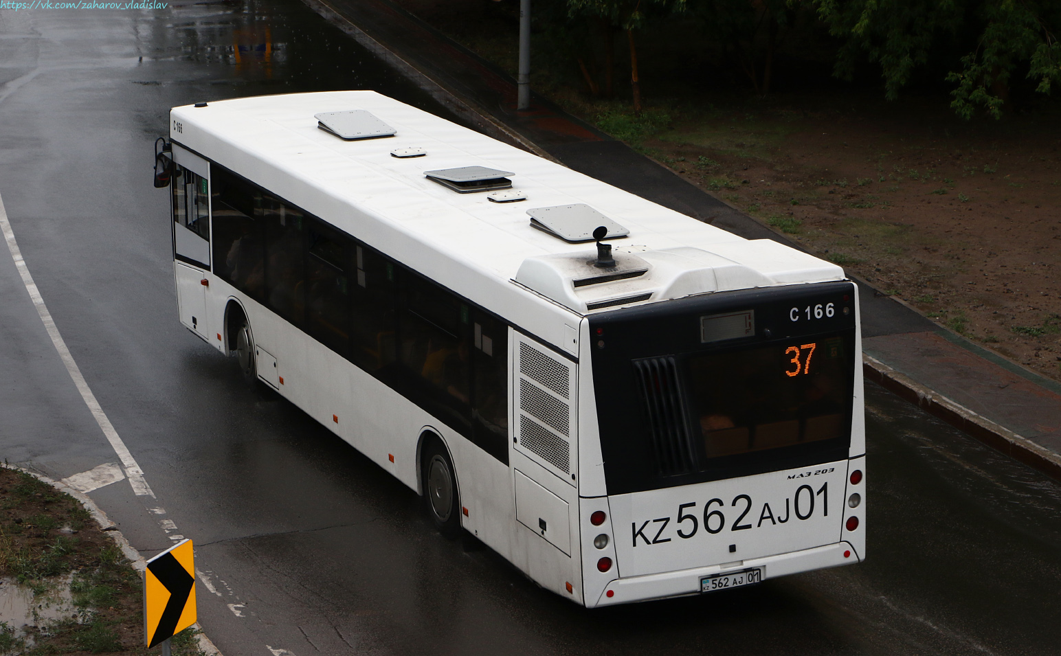 Астана, МАЗ-203.016 № C166