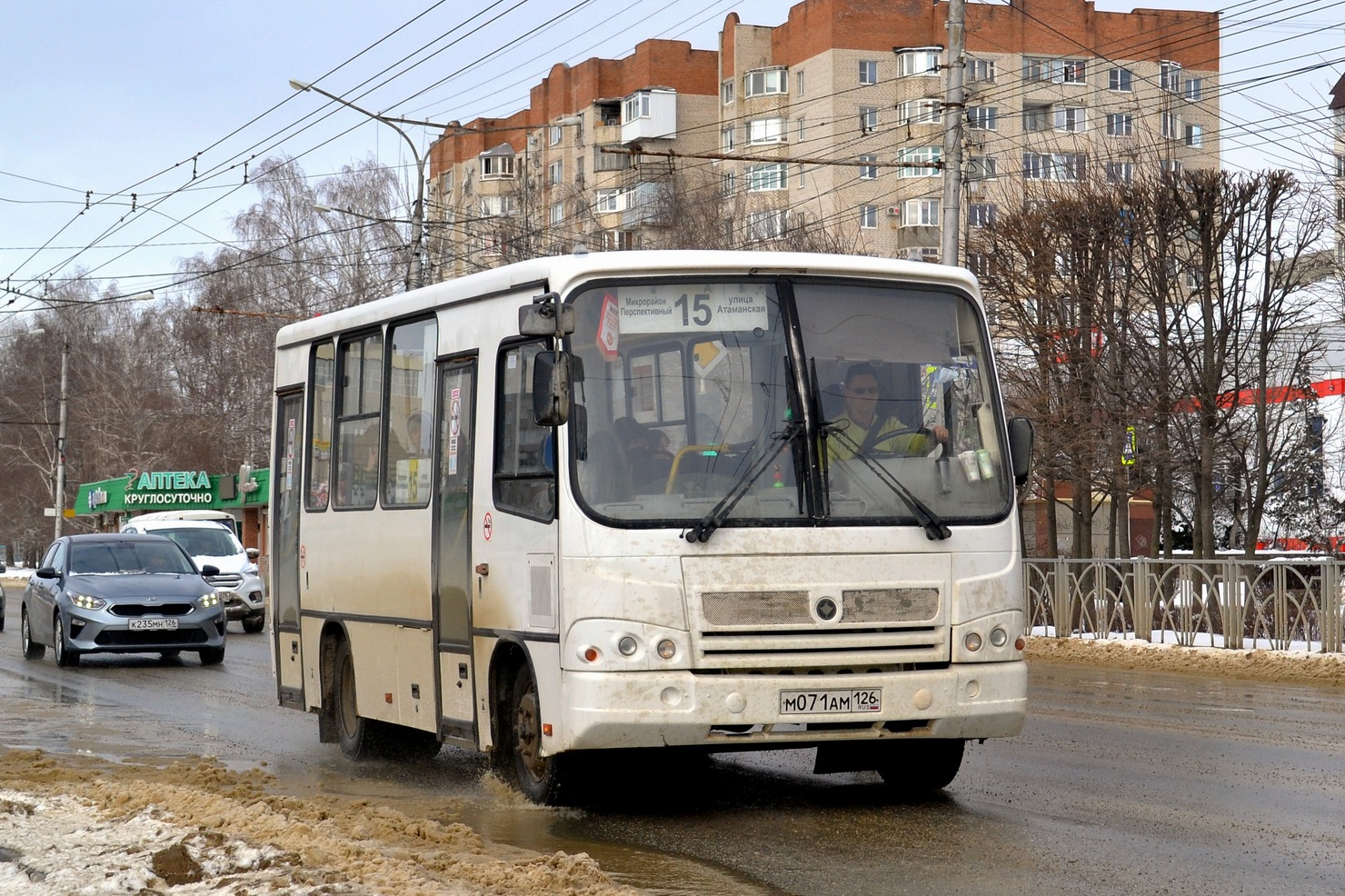 Ставропольский край, ПАЗ-320302-08 № М 071 АМ 126