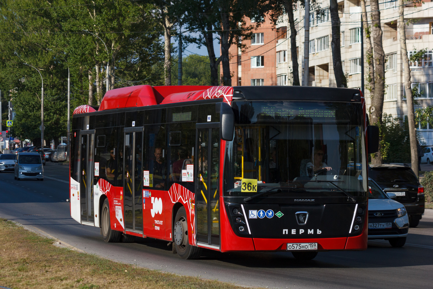 Пермский край, НефАЗ-5299-40-57 (CNG) № О 575 НО 159