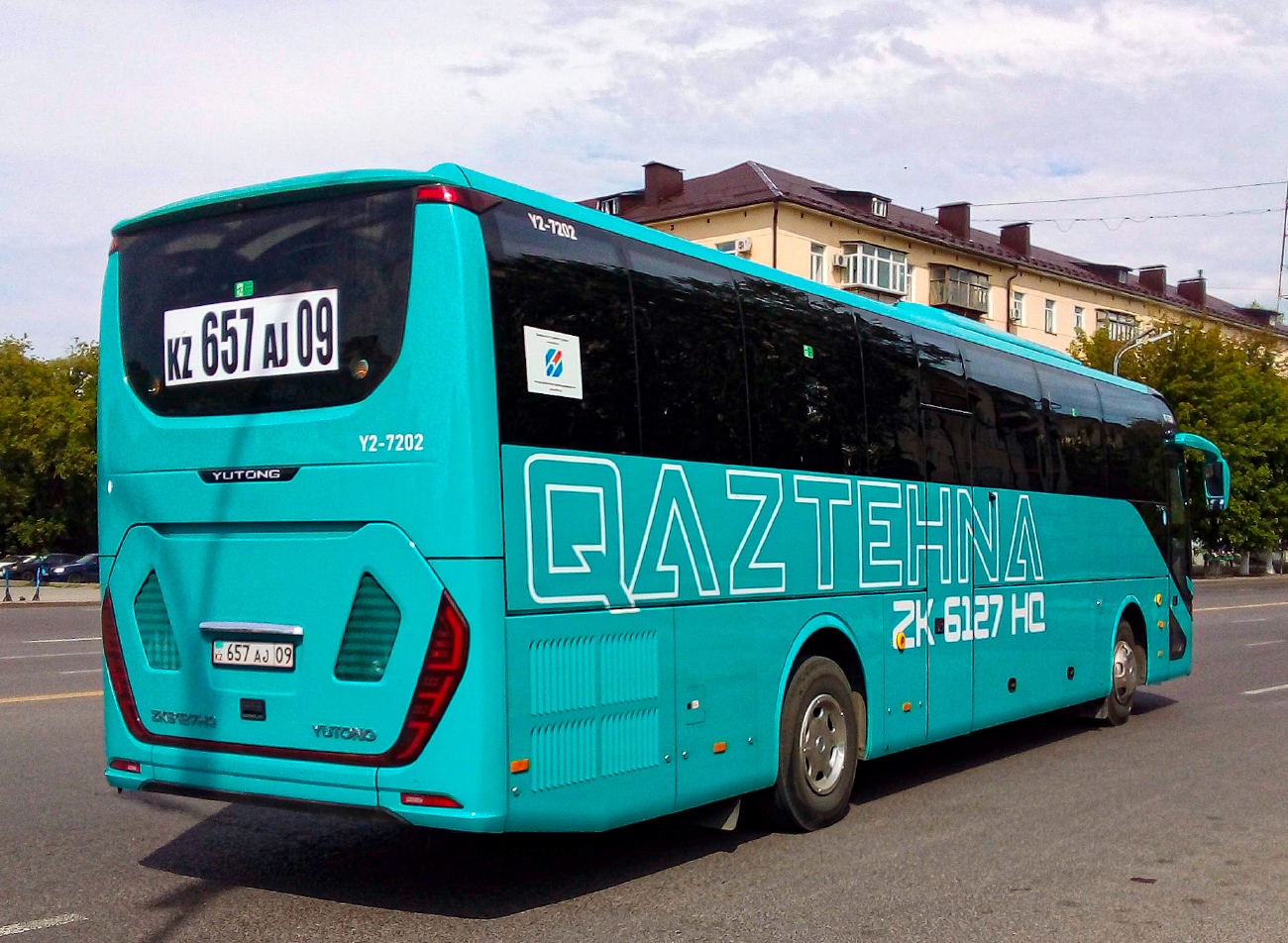 Karagandy province, Yutong ZK6127HQ (QazTehna) # Y2-7202