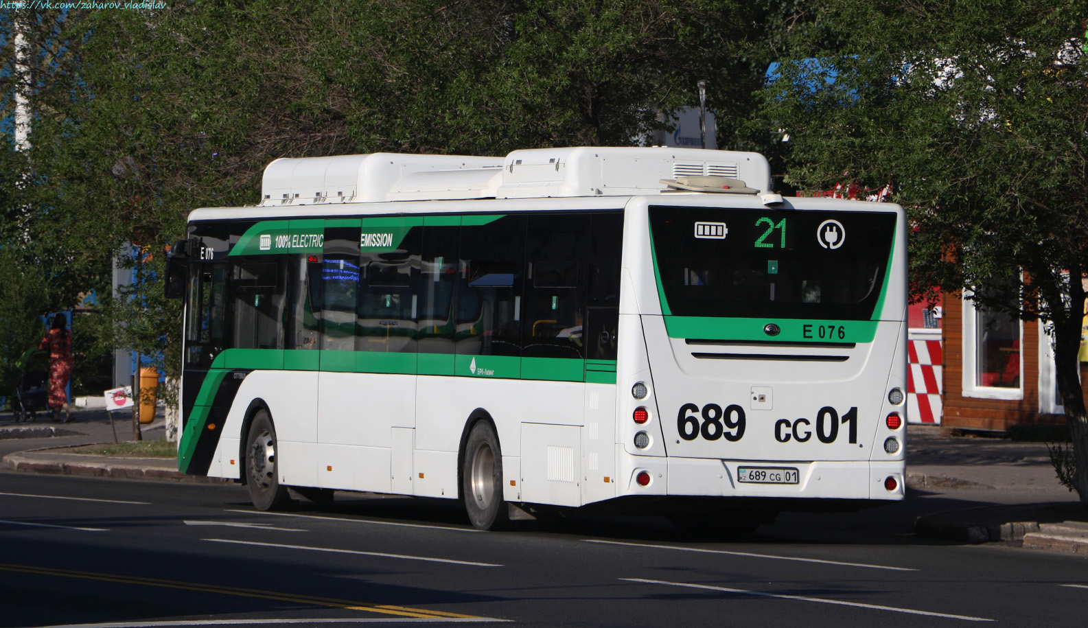 Астана, Yutong E12LF (ZK6128BEVG) (СарыаркаАвтоПром) № E076