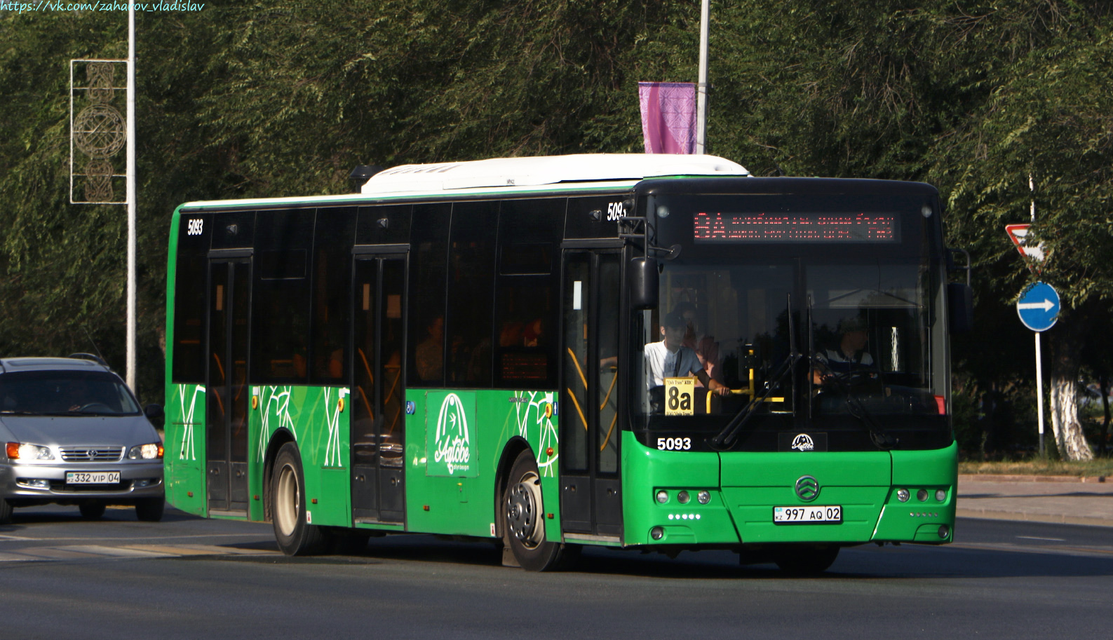 Актюбинская область, Golden Dragon XML6125CR (Hyundai Trans Auto) № 5093