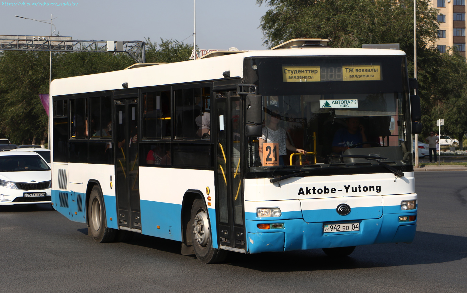 Актюбинская область, Yutong ZK6108HGC № 942 BO 04 Актюбинская область, Yutong ZK6108HGC № 942 BO 04