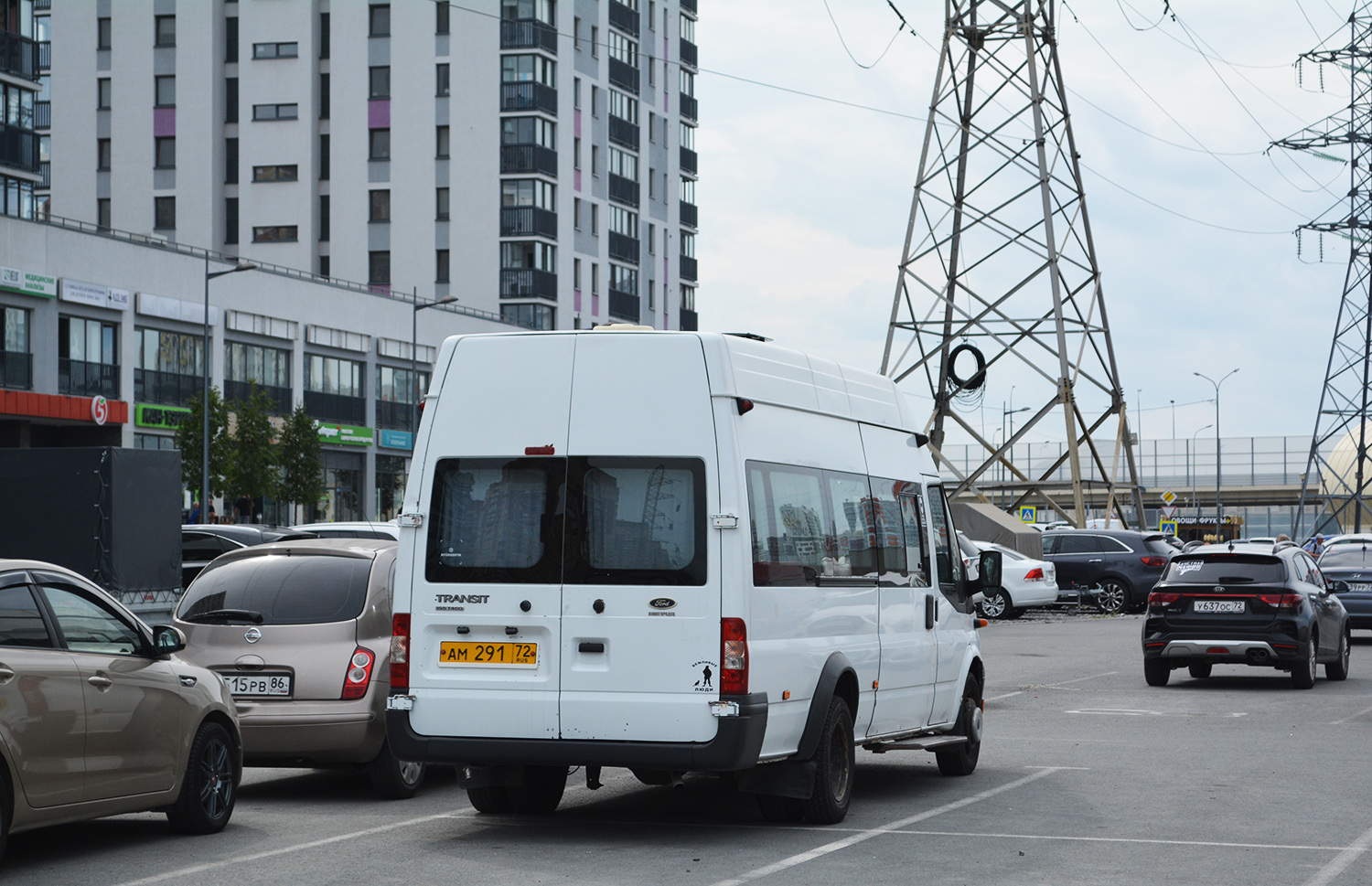 Tumen region, Nizhegorodets-222702 (Ford Transit) č. АМ 291 72