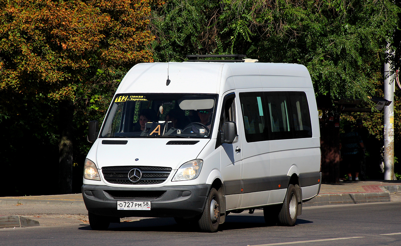 Пензенская область, Луидор-22360C (MB Sprinter) № О 727 РМ 58