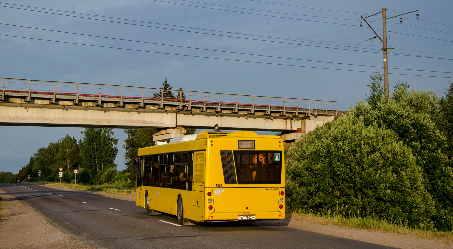Минск, МАЗ-203.115 № 015083