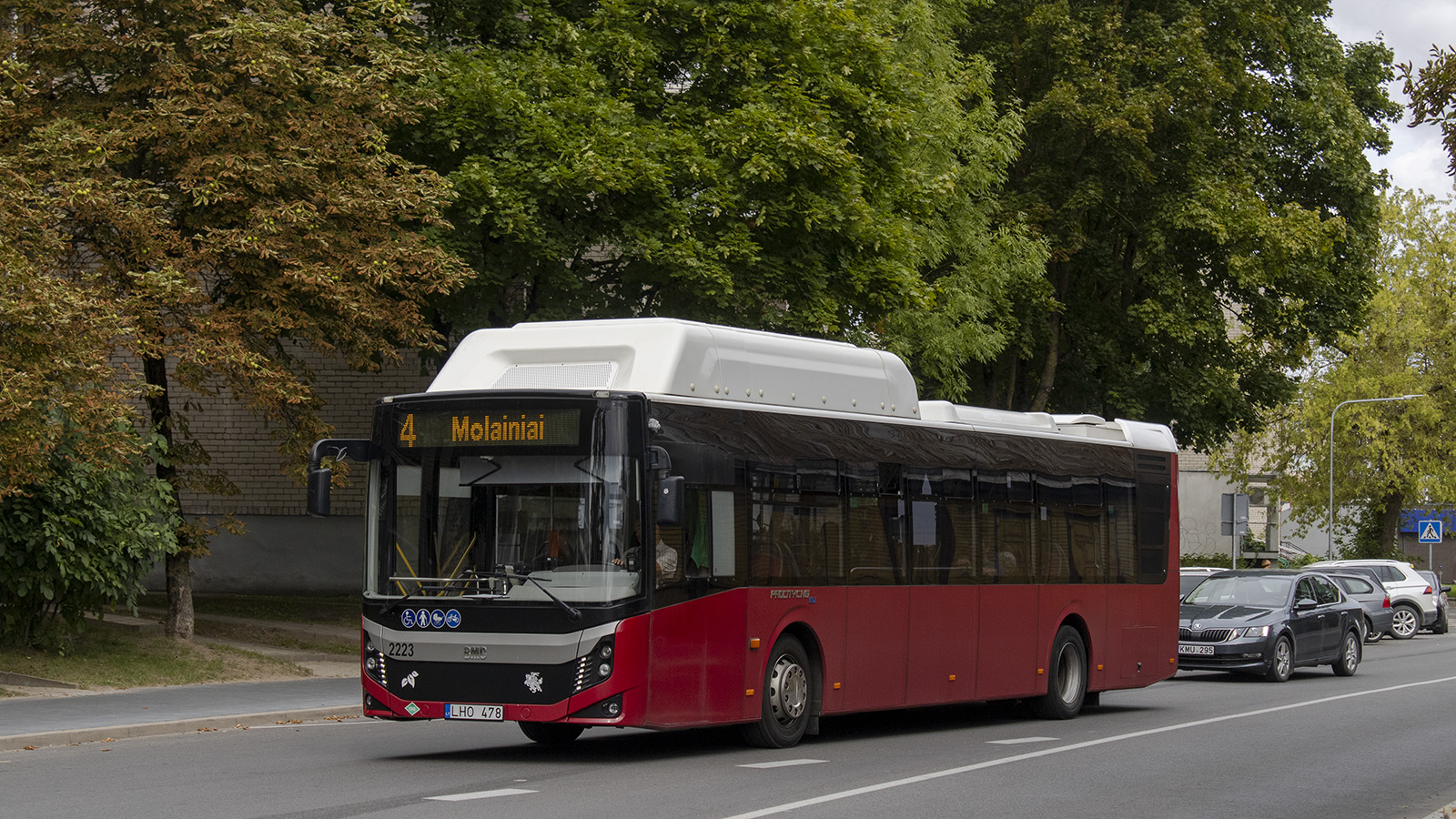 Литва, BMC Procity II 12LF CNG № 2223