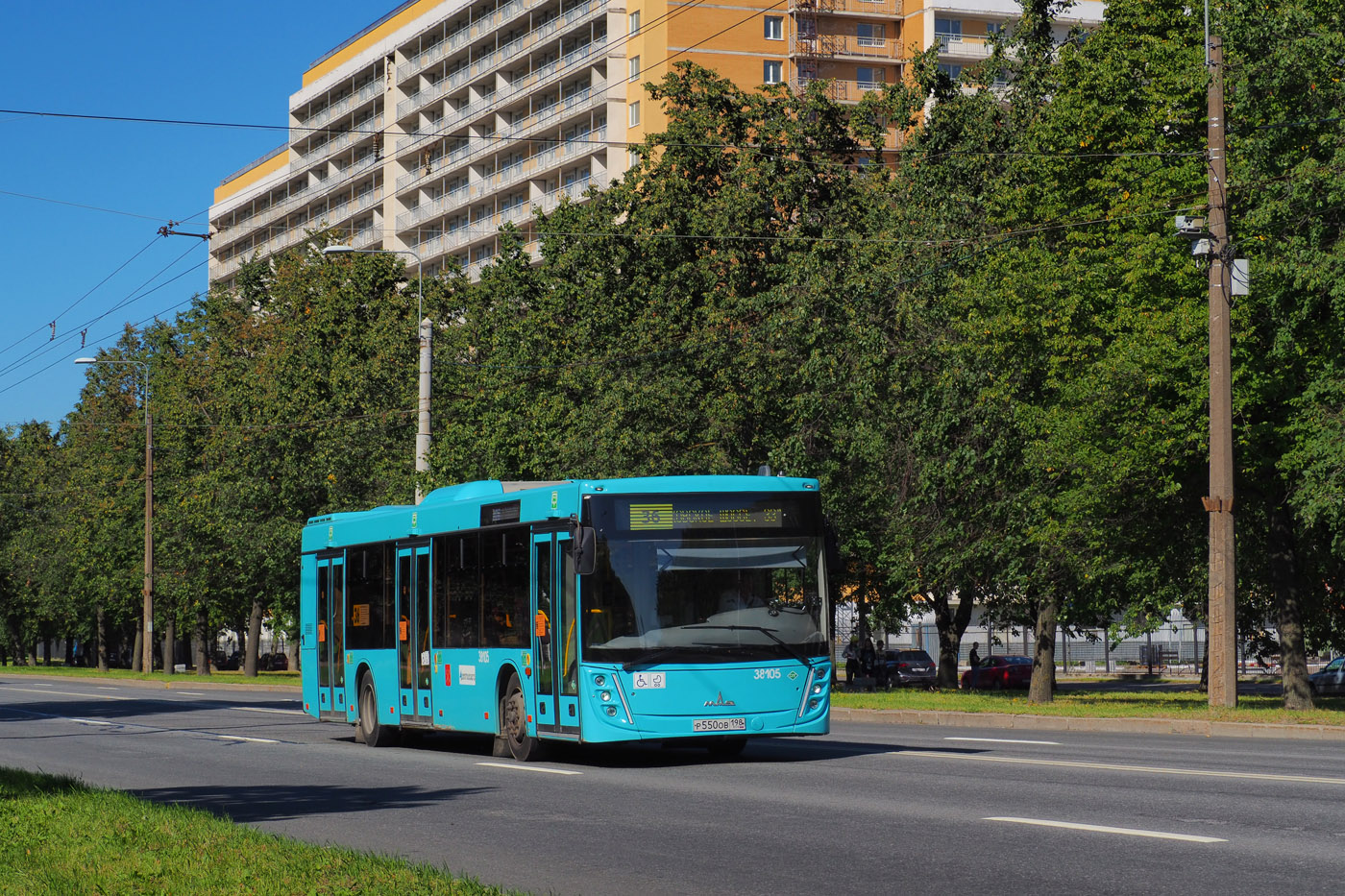 Saint Petersburg, MAZ-203.945 # 38105