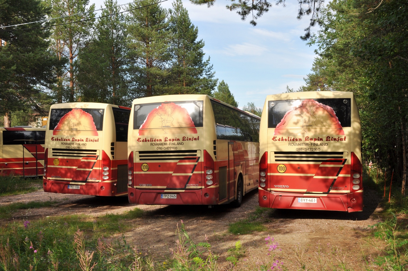 Финляндия, Volvo 9700H NG № TPZ-945; Финляндия, Volvo 9700H NG № BVY-461