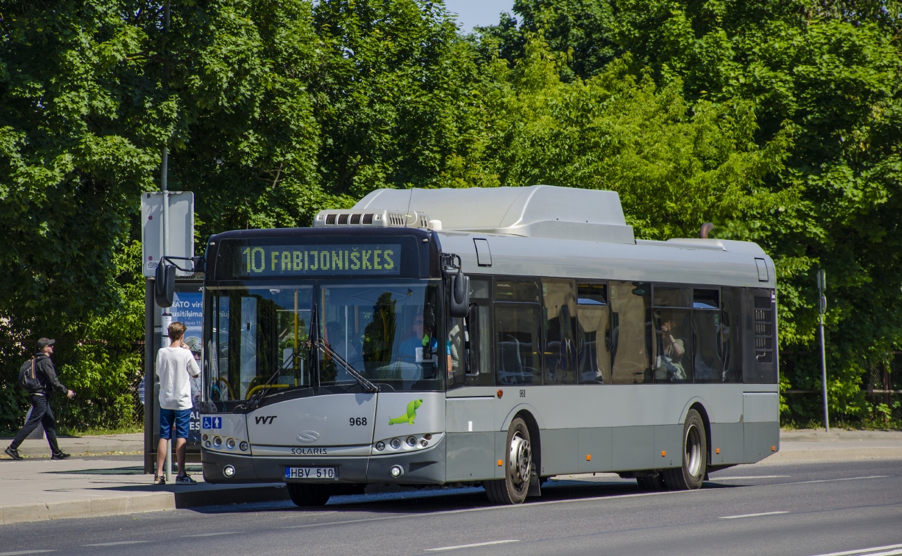 Литва, Solaris Urbino III 12 CNG № 968