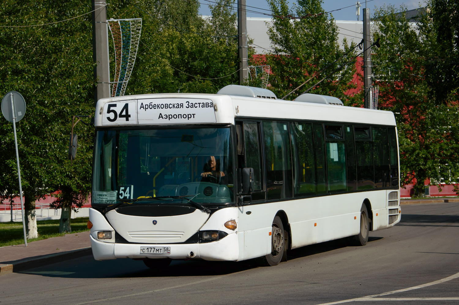 Пензенская область, Scania OmniLink I (Скания-Питер) № С 177 МТ 58
