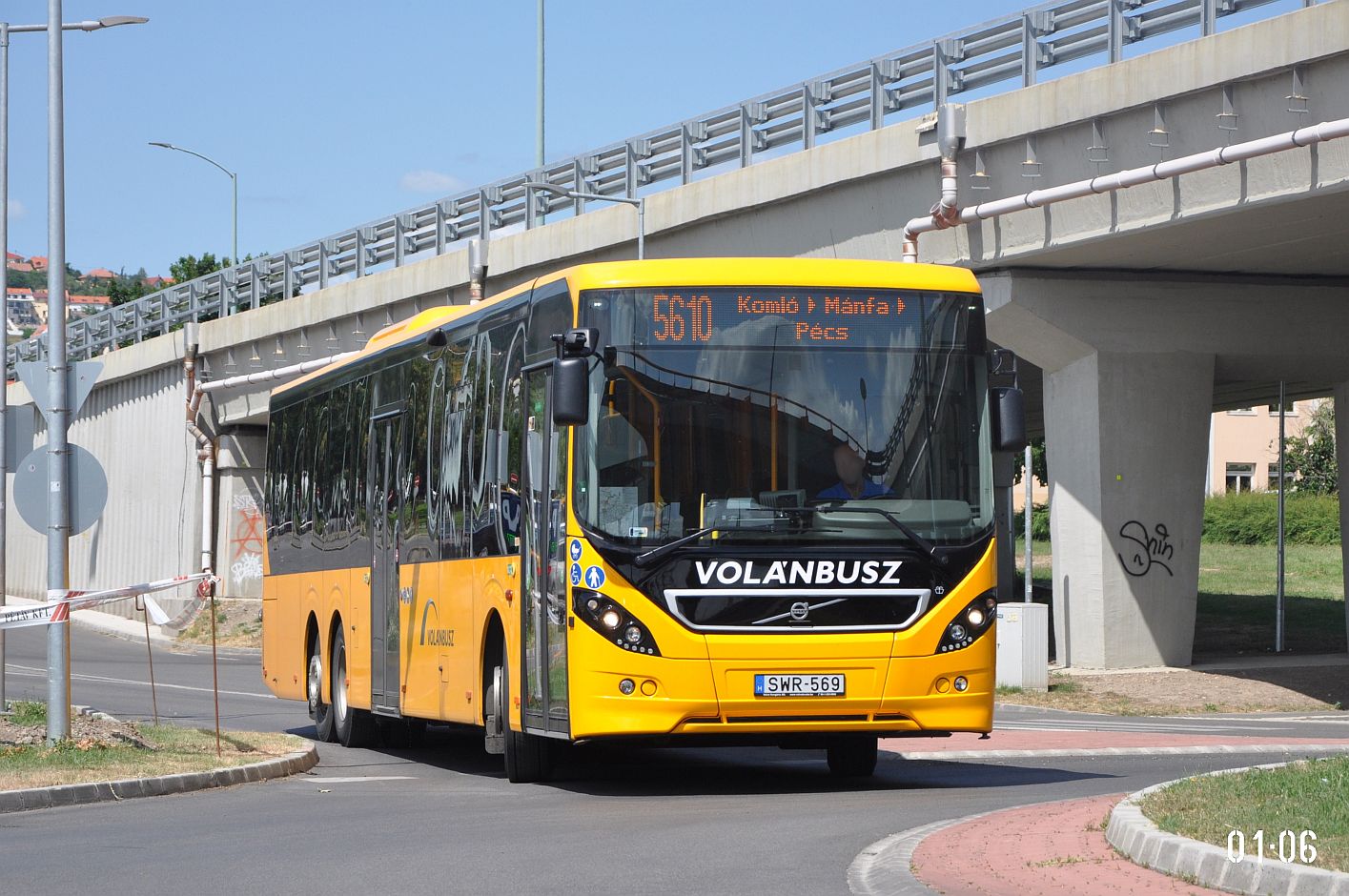 Венгрия, Volvo 8900BLE № SWR-569