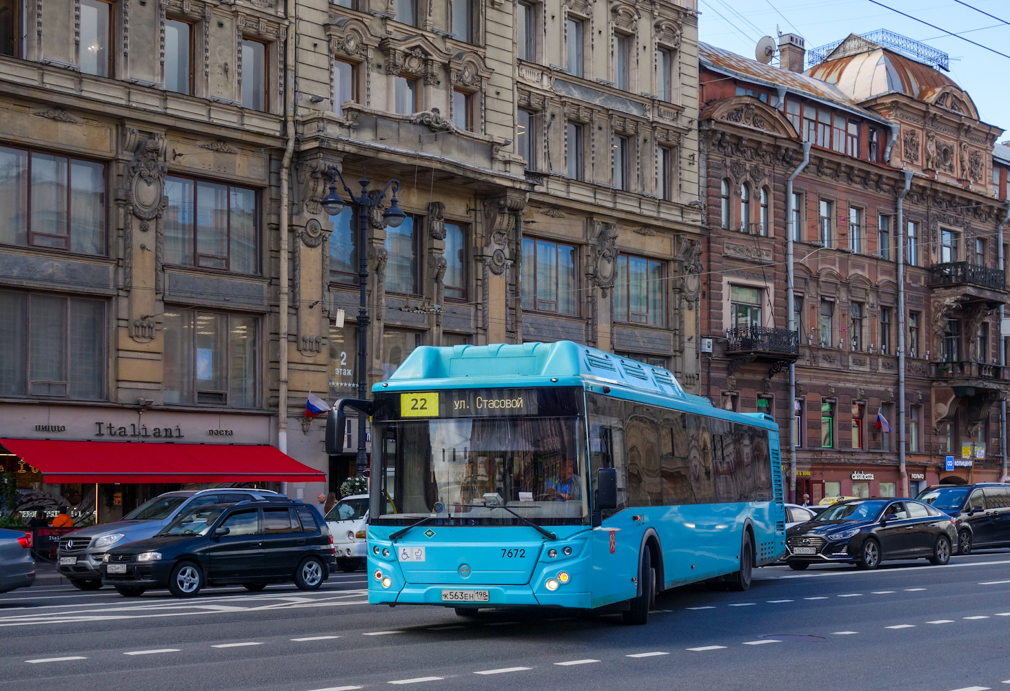 Санкт-Петербург, ЛиАЗ-5292.67 (CNG) № 7672
