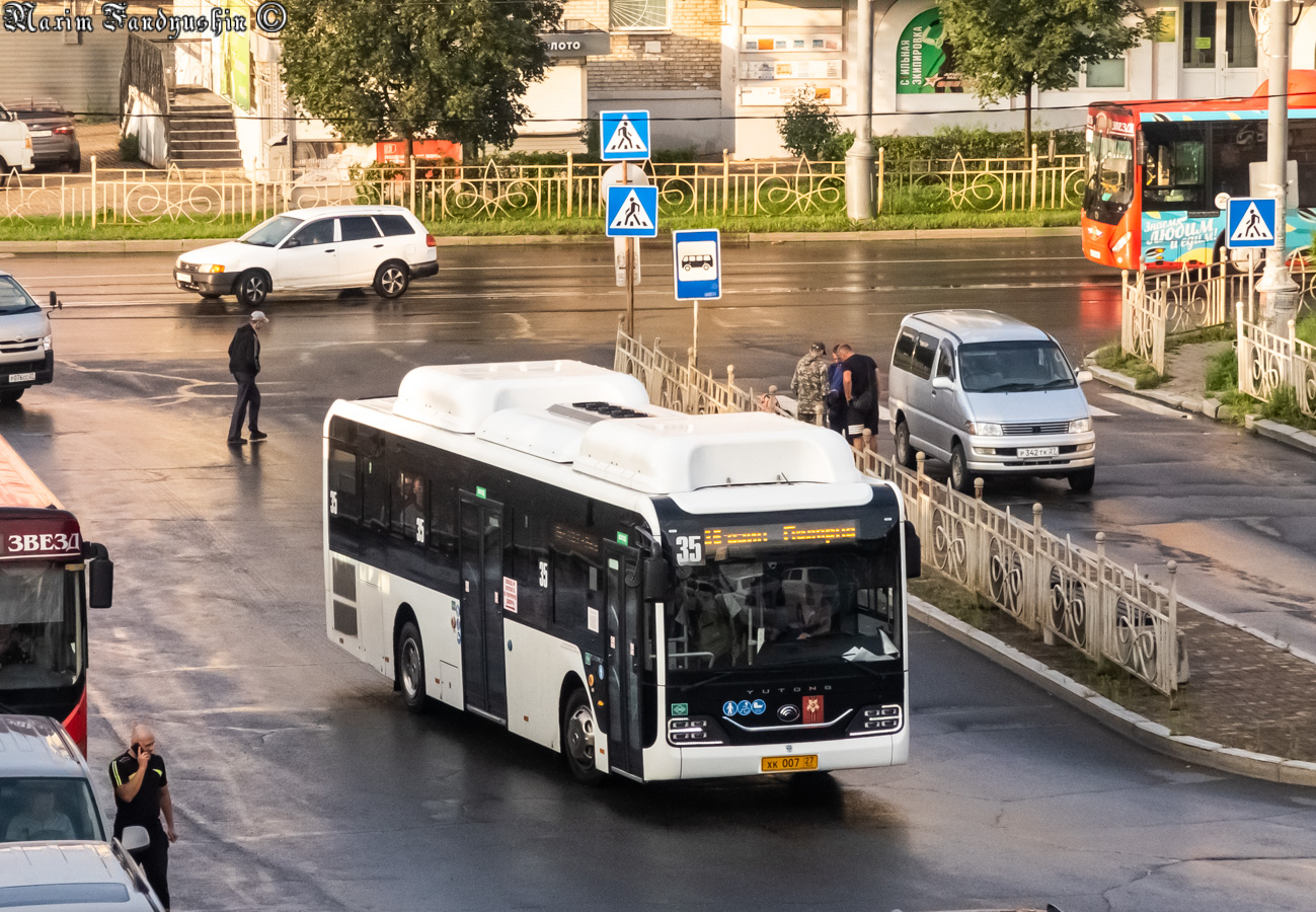 Хабаровский край, Yutong ZK6116HG № 5193