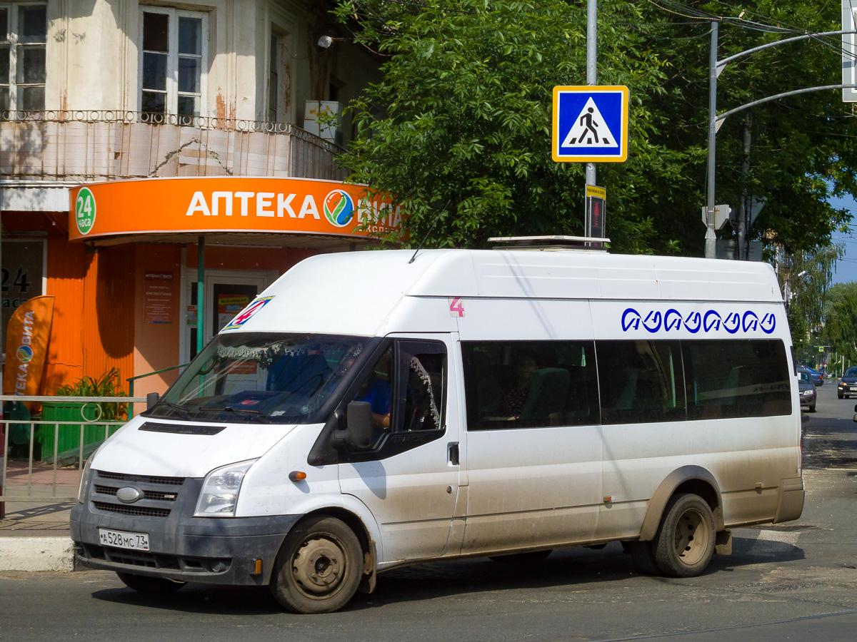 Ульяновская область, Нижегородец-222702 (Ford Transit) № А 528 МС 73