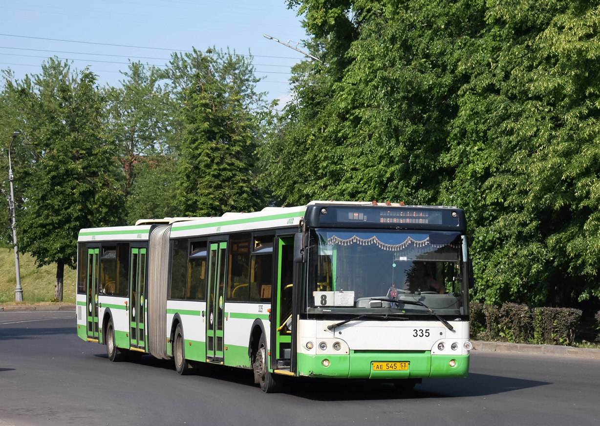 Novgorod region, LiAZ-6213.21 # 335
