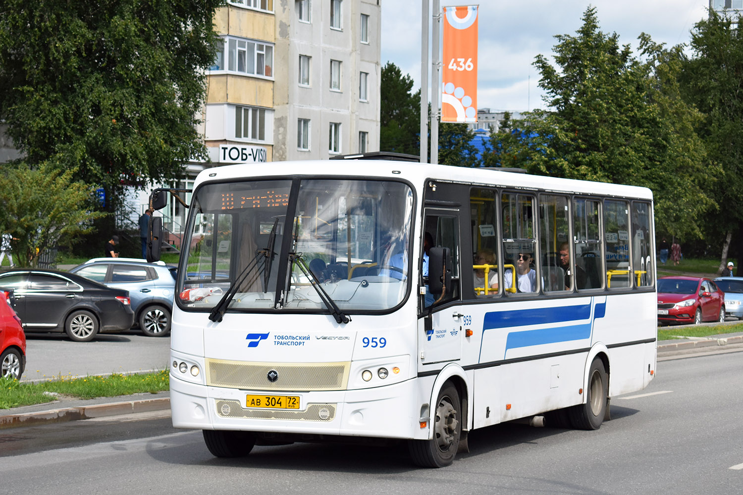 Тюменская область, ПАЗ-320414-04 "Вектор" (1-2) № 959