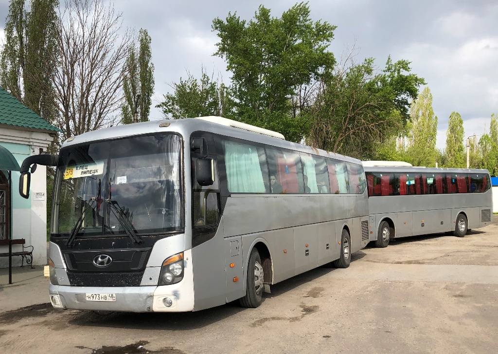 Липецкая область, Hyundai Universe Space Luxury № Н 973 НВ 48