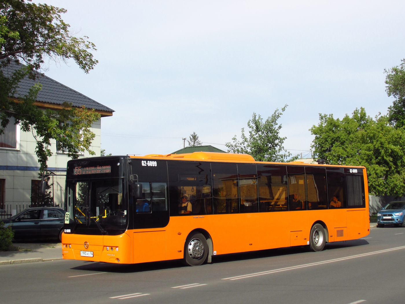 Павлодарская область, Golden Dragon XML6125CR (Hyundai Trans Auto) № G2-6099