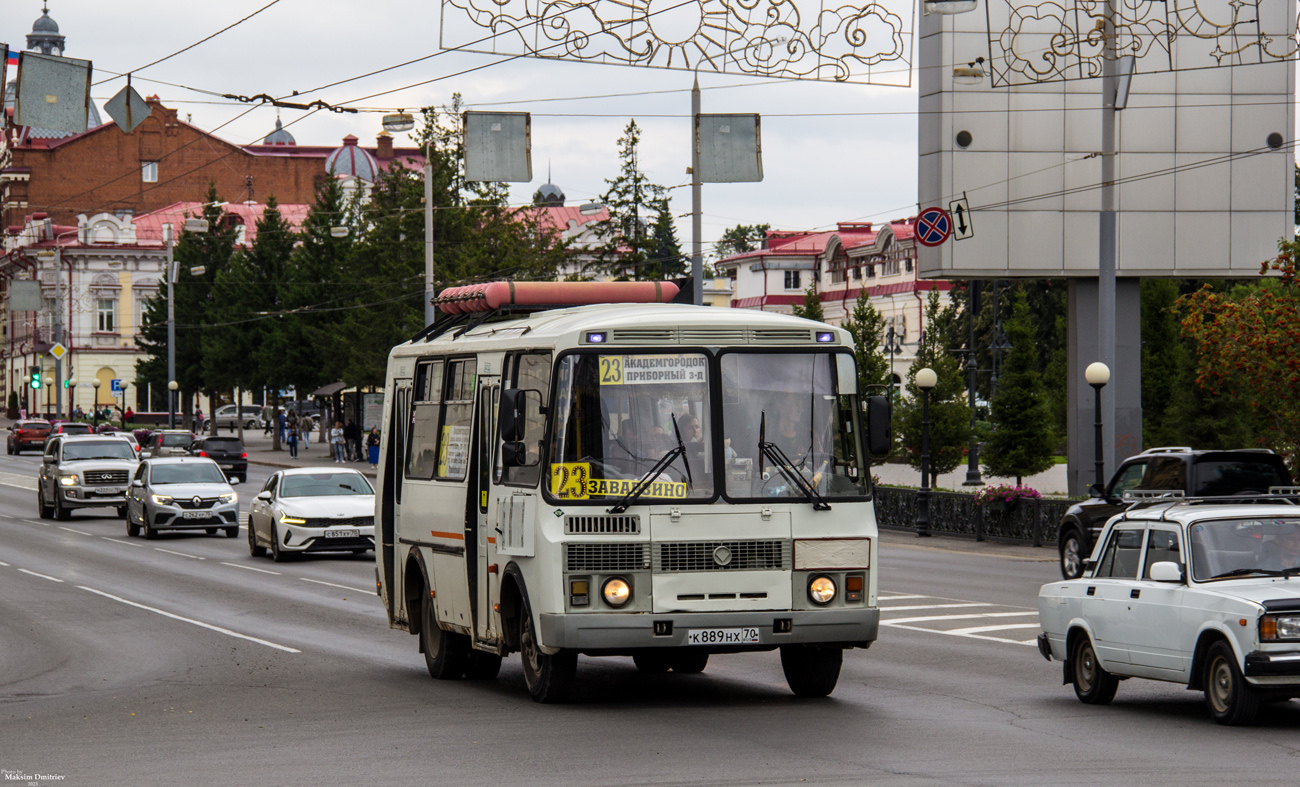 Томская область, ПАЗ-32054 № К 889 НХ 70