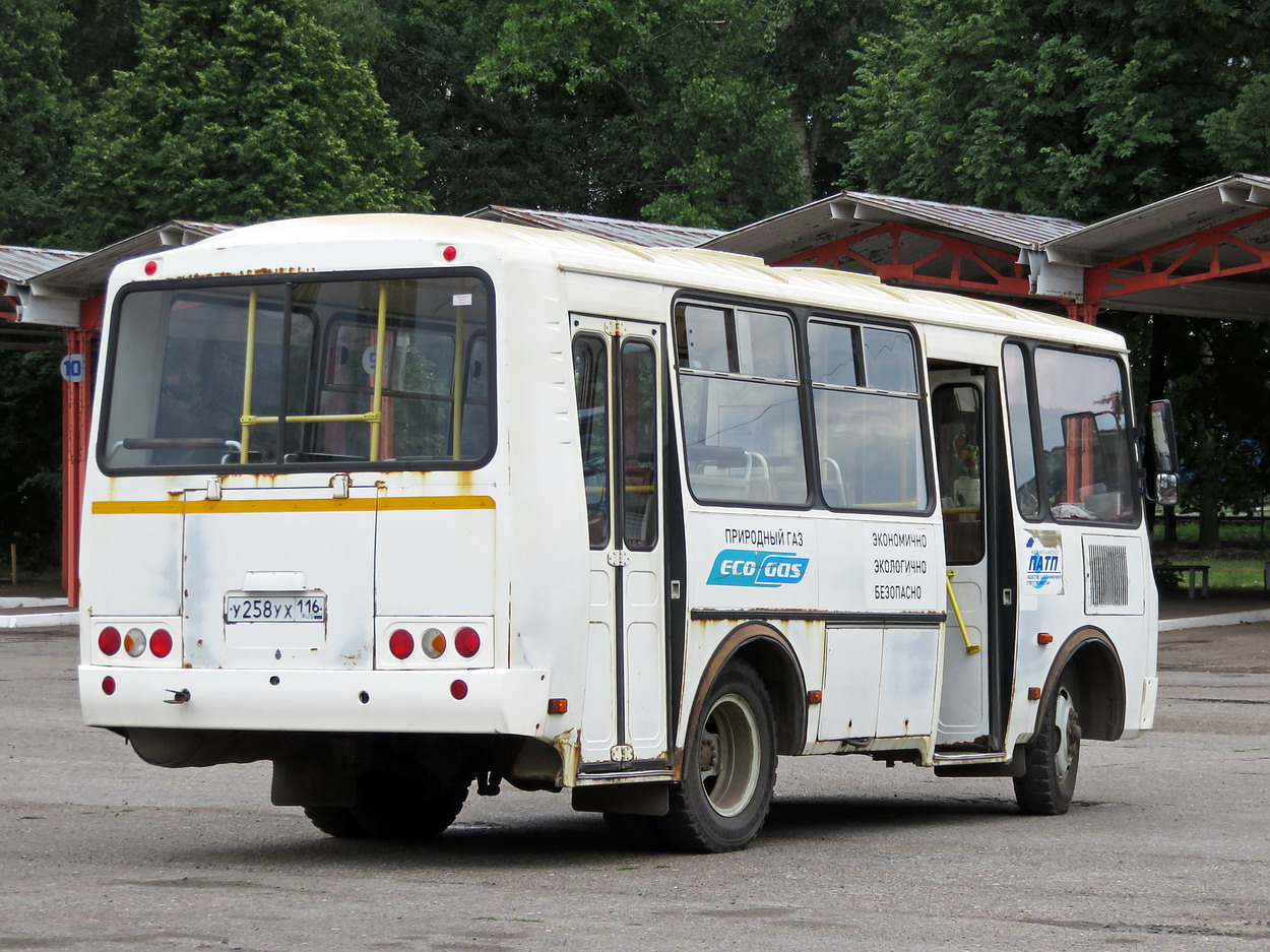 Татарстан, ПАЗ-32054 № У 258 УХ 116
