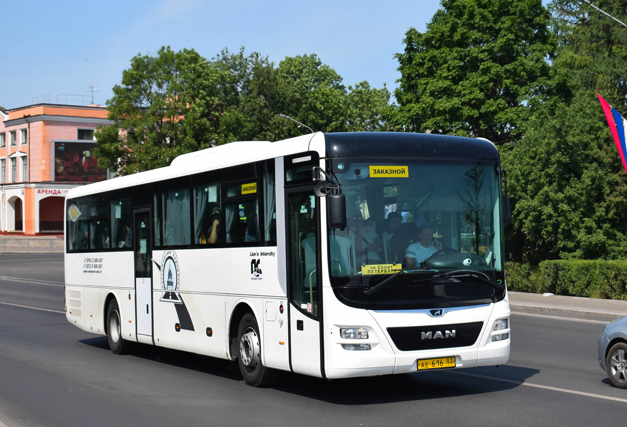 Санкт-Петербург, MAN R60 Lion's Intercity ÜL290 № АЕ 616 53