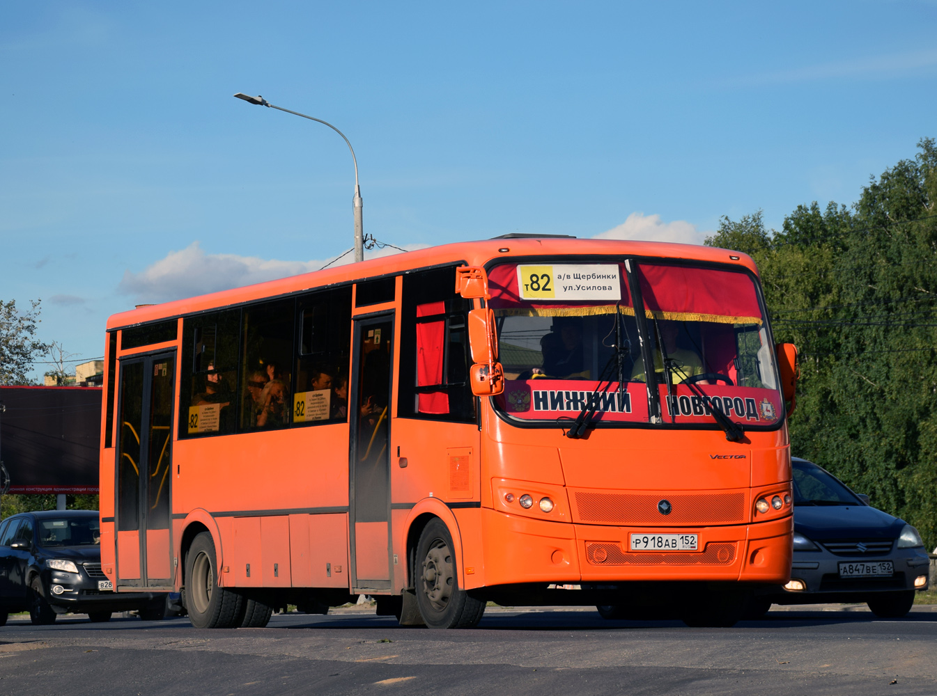 Нижегородская область, ПАЗ-320414-04 "Вектор" № Р 918 АВ 152