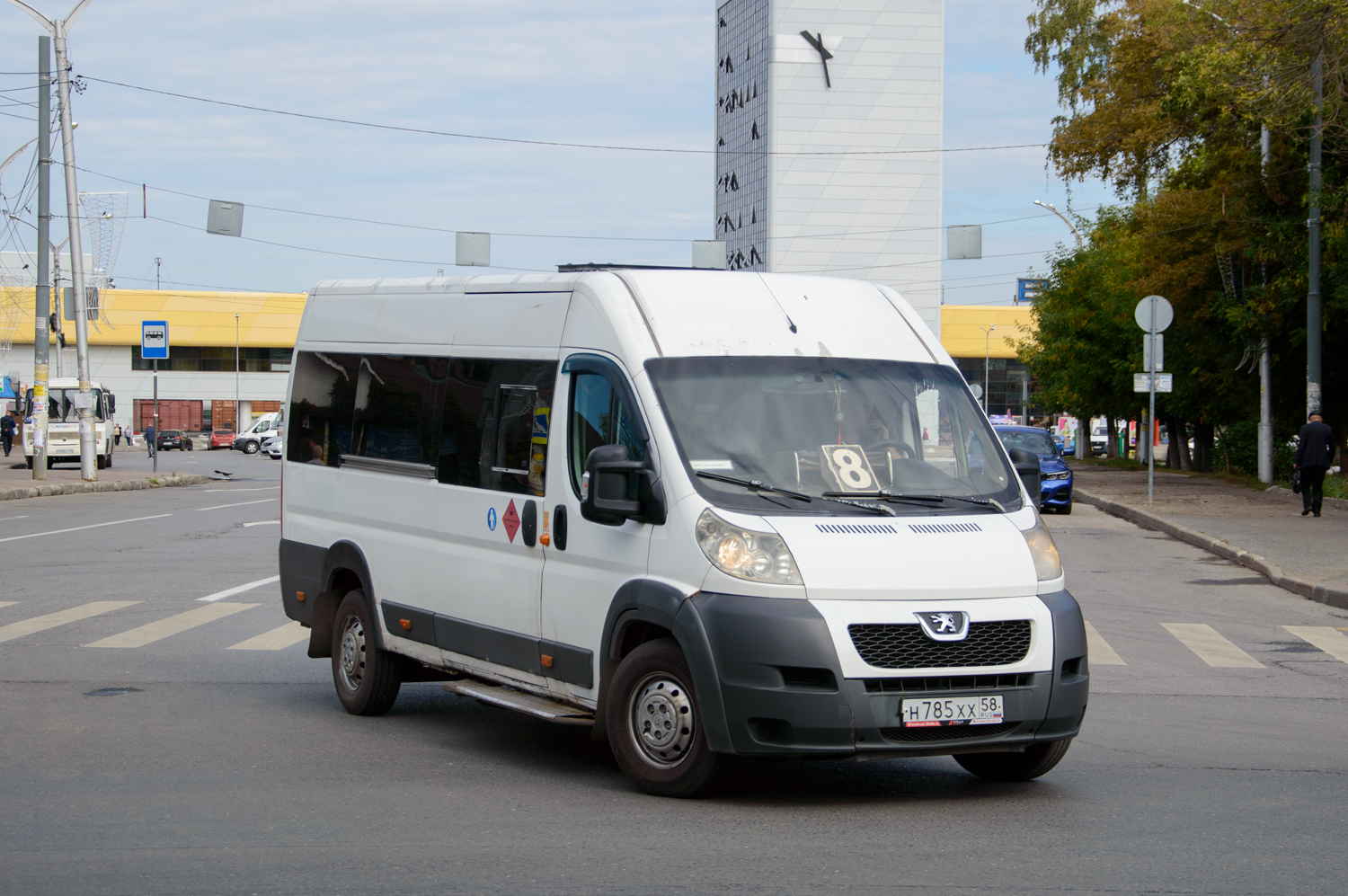 Пензенская область, Нижегородец-2227SK (Peugeot Boxer) № Н 785 ХХ 58