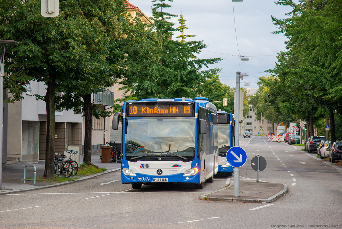 Baden-Württemberg, Mercedes-Benz Citaro C2 LE hybrid Nr. 31