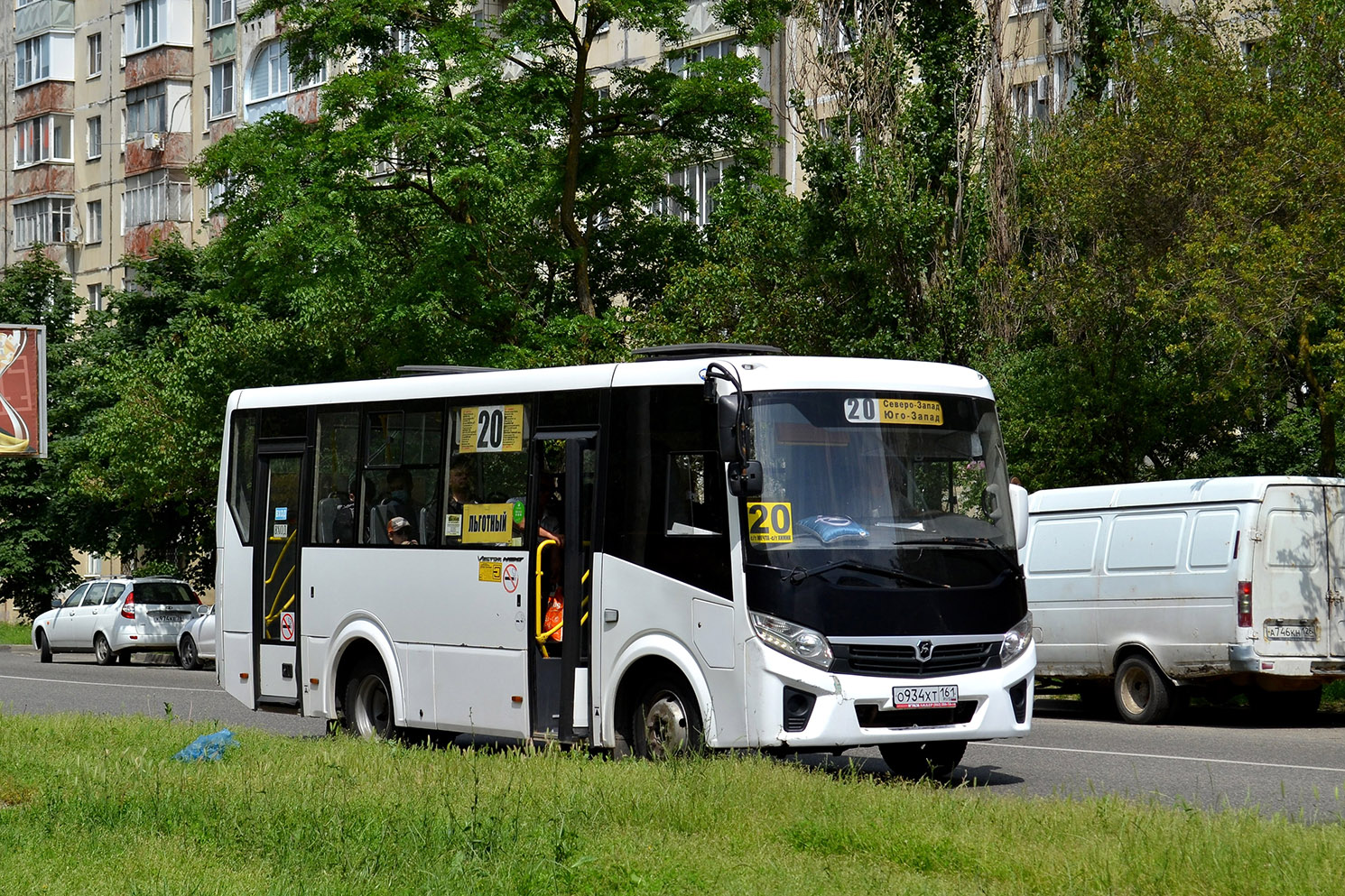 Stavropol region, PAZ-320405-04 "Vector Next" # О 934 ХТ 161