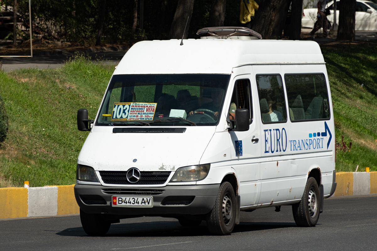 Кыргызстан, Mercedes-Benz Sprinter W901/W902 210D № B 4434 AV