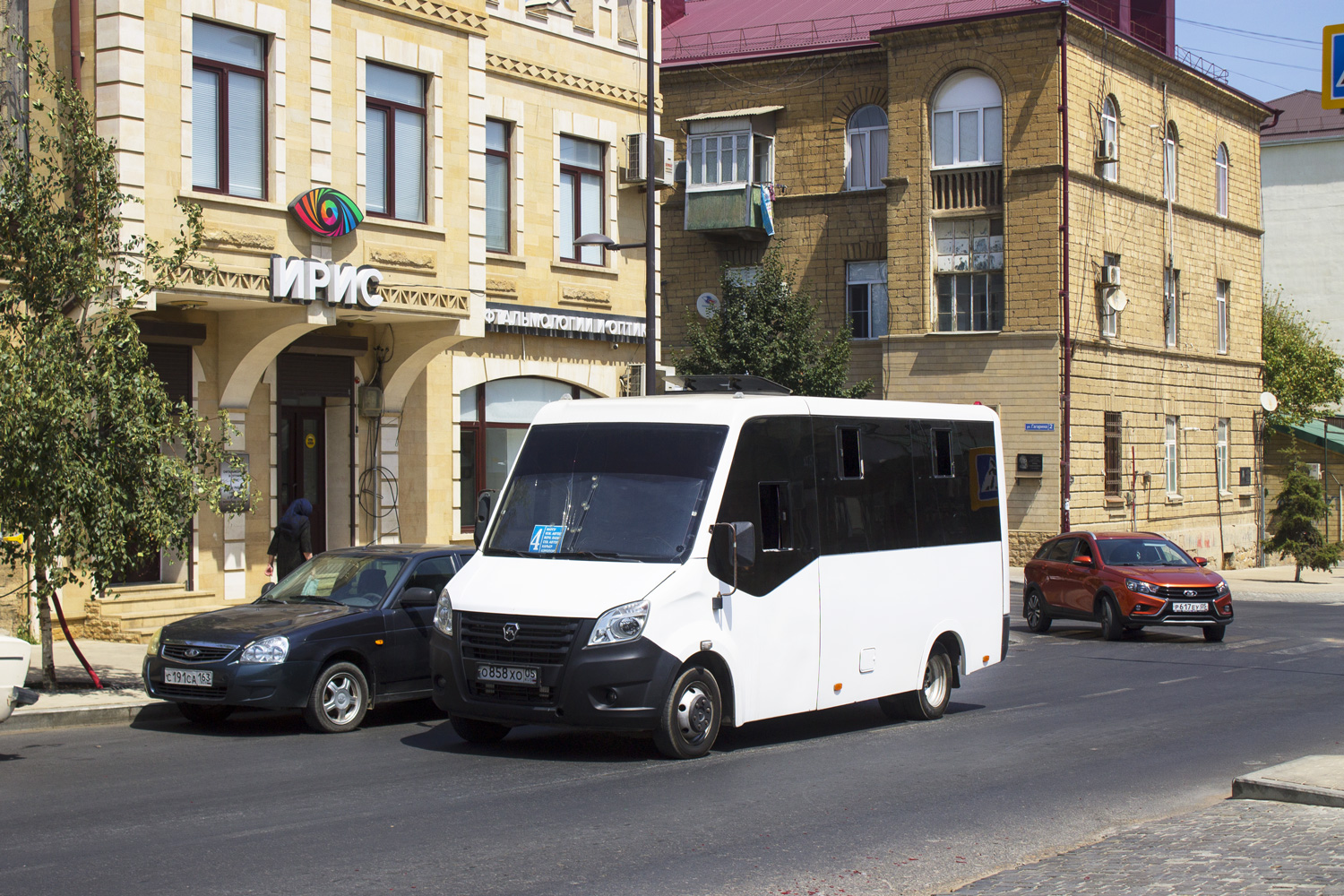 Дагестан, ГАЗ-A64R42 Next № О 858 ХО 05