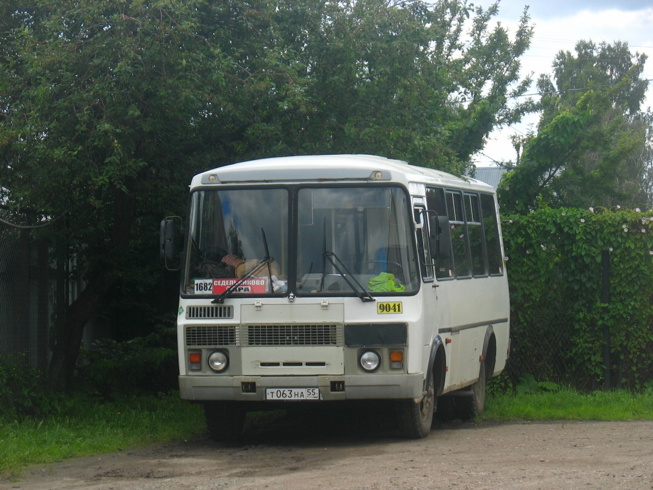 Омская область, ПАЗ-32053 № 9041