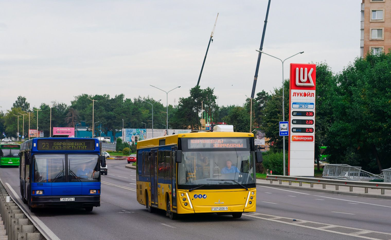 Брестская область, МАЗ-107.066 № 11260; Брестская область, МАЗ-206.047 № 22640