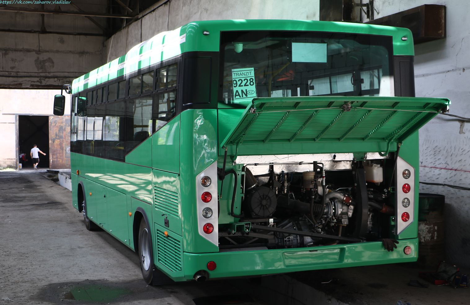 Алматы, SAZ LE60 № 9228 AN; Алматы — Новые автобусы